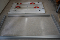 Components of the LightPod are ready for assembly. 