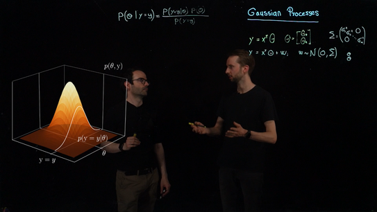 LightPod recording on the topic of Gaussian processes (machine learning session)
