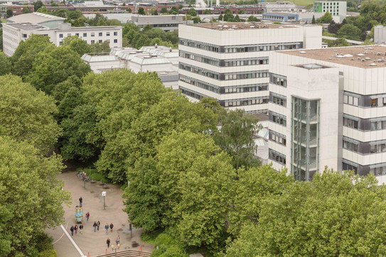 The BCI buildingshot from above